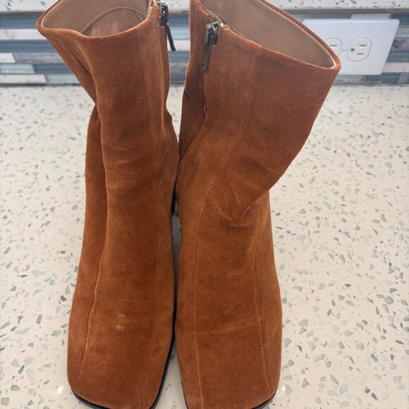 Sam Edelman Mayla Boots 10 41 brown tan block heel - Picture 3 of 6